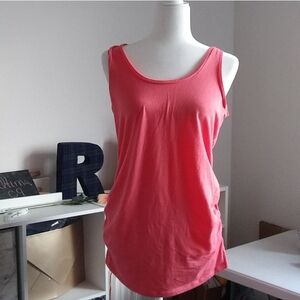 Motherhood Maternity Medium Coral tank